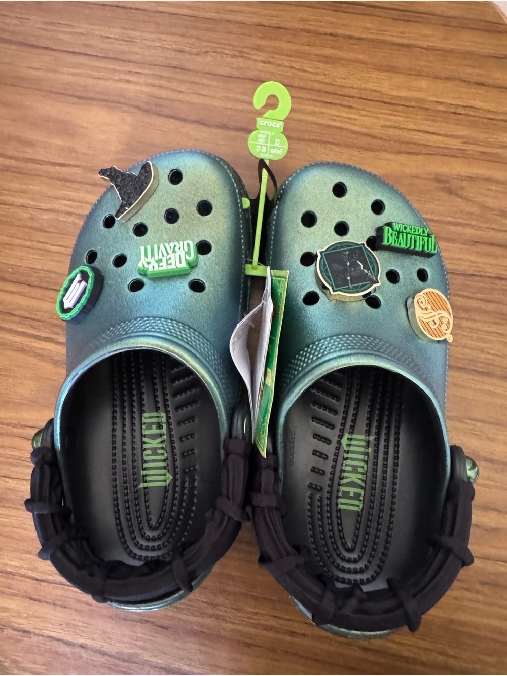NWT Crocs Classic Clog Wicked Elphaba